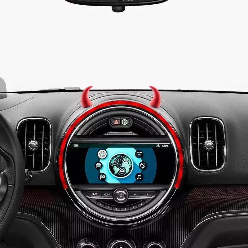 PMX Cuernos Para Volante De Automóvil, Decoración Para Volante
