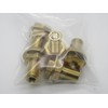 FloFlex 5 Pcs 1/8 Inch Bulkhead Connector 1/8" Female x