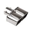 OtpOutopa Dual Exhaust Tips 2.5 inch Inlet, Universal Stainless Exhaust