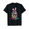 Postal Worker Tools Bunny Eggs Shape Easter Hunting Eggs T-Shirt