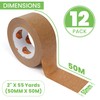 TAPEBEAR Eco-Friendly Kraft Paper Tape, Biodegradable Heavy Duty Packing Tape