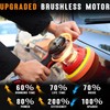 Alrigon Cordless 6 Inch Random Orbital Buffer Polisher, Compatible with