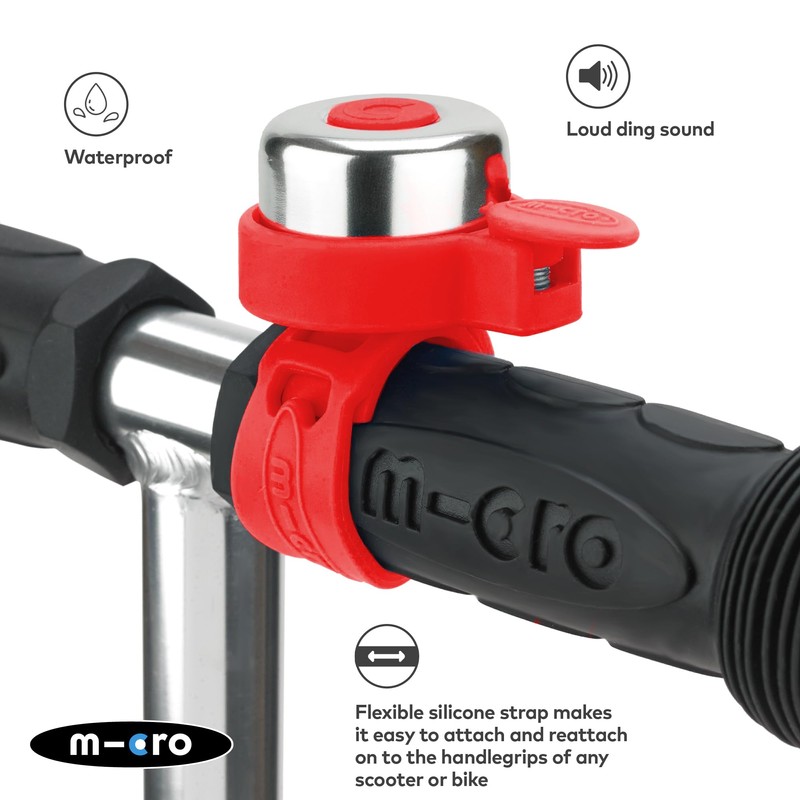 Micro Scooters | Universal Bike/Scooter Plain Handlebar Bell | Kids
