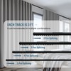 Hoeflife Curtain Track Ceiling Mount heavy duty sliding Curtains Tracks