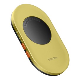 Vaydeer Ultra Slim Mouse Mover, Air 3 Mouse Jiggler with Adjustable Interval Timer, Undetectable & Noiseless, Simulates Realistic Mouse Movement, Driver-Free for Keeping The PC Active (Pear Yellow)