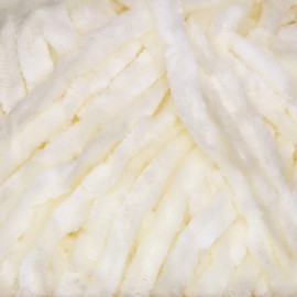 JubileeYarn Chenille Yarn - Worsted Weight - 100g/skein (2 Skeins, 100 Zen)