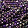 Czech Fire Polished Rounds 6mm Purple Iris (Package of 10)