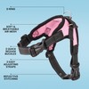 Copatchy No Pull Reflective Adjustable Dog Harness with Handle (Medium,