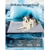 ZonLi Dog Cooling Mat, 43" x 30" Large, Waterproof Cooling