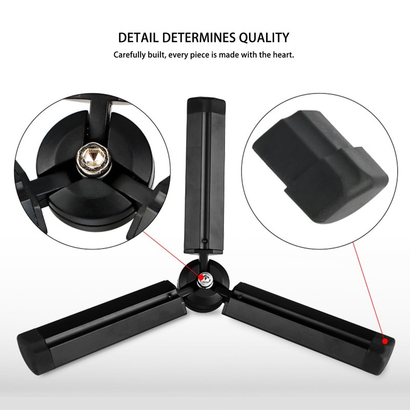Metal Mini Tripod, Desktop Desk Stand Tripod Aluminum Alloy Camera