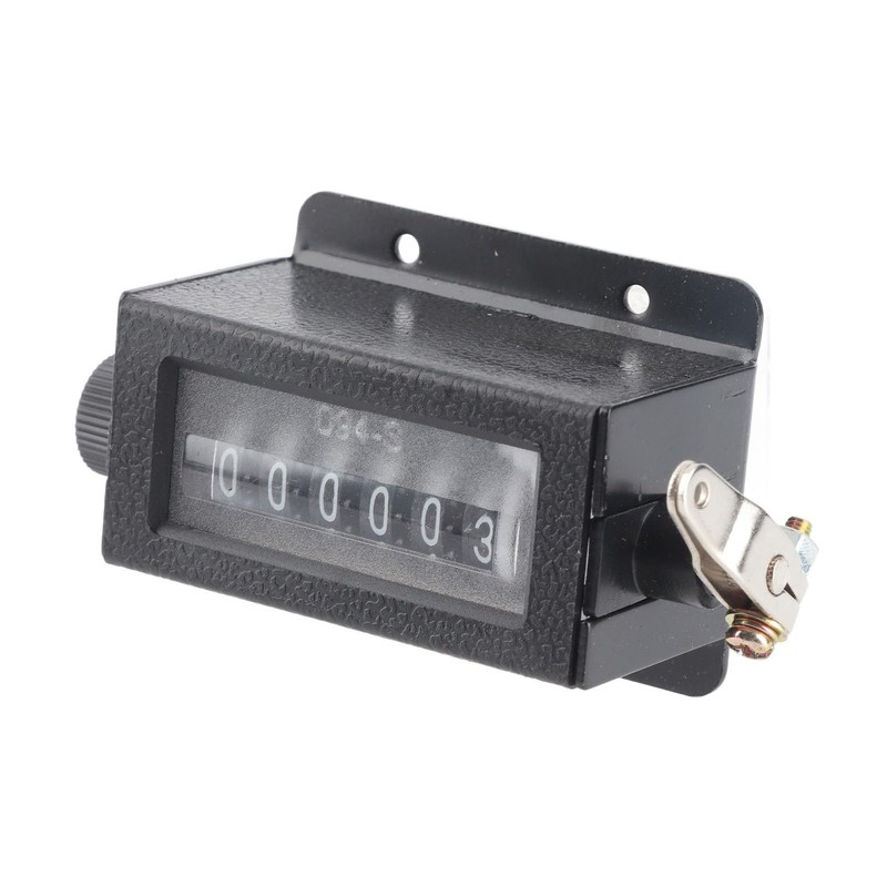 Moofey Clicker Counter, 0-999999 Mechanical Calculator, D94-S 6 Digit Counting