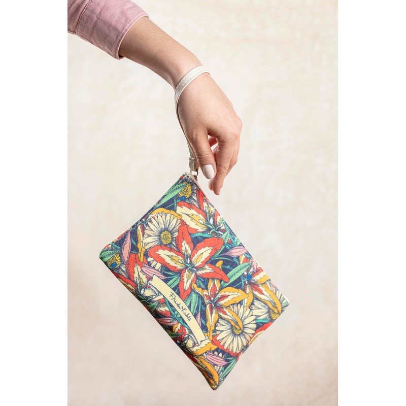 Clairefontaine - 116229C - A Multi-Purpose Cotton Pencil Case with