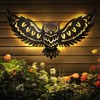 DIINOR Mothers Day Gifts for Women Solar Metal Wall Art