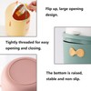 DYOUen Mini Trash Bin with Lid - Cute Cartoon Trash