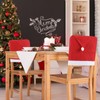 MILIAFLICK Christmas Chair Covers Set of 4 Christmas Hat Chair