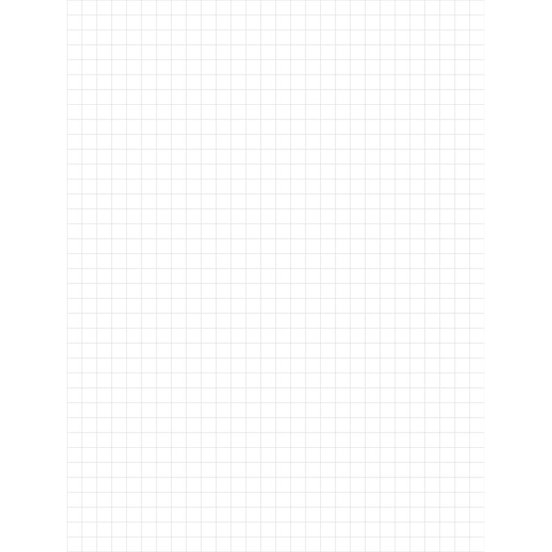 Grid Notes Refill Pages fits 9-Disc Medium Size Planners, Notes