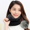 Fleece Boa Fleece Brushed Winter Neck Warmer Balaclava Neck Heater 2 - Neck Warmer - Grey 3ea