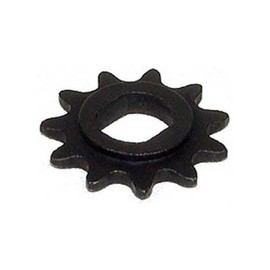 WhatApart 11 Tooth Sprocket (Dual D-bore, use #25 Chain) for 100w 125w 150w 200w 250w 300w Electric Scooter Motors