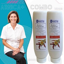 Combo 2 piezas Crema de Árnica y Capsaicina para Neuropatía Diabética, Capsicum Crema Fórmula Avanzada de AG Cosmética Natural con ingredientes naturales para brindar un bienestar total.