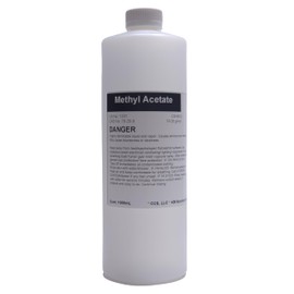 Methyl Acetate 1000ml (32oz) High Purity Solvent