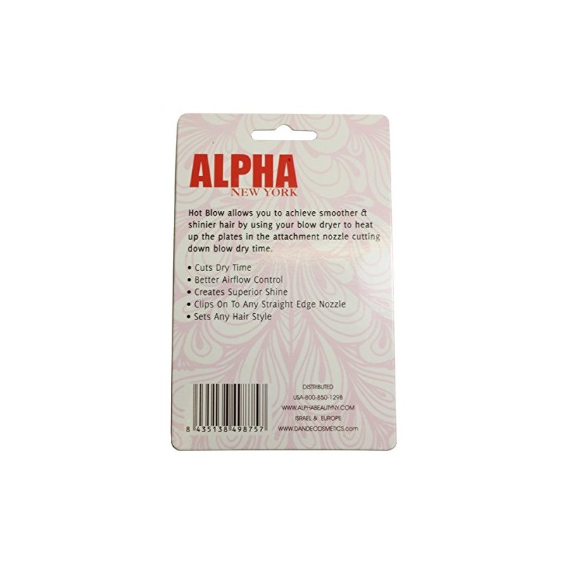 Hair Dryer Nozzle Attachment By Alpha New alpha York