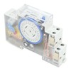 Time Switch Transparent 24h Mechanical Timer Switch with Battery for