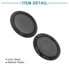 ACROPIX 6.5 Inch Speaker Grill Cover Black - Pack of