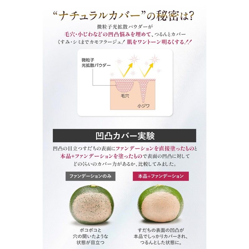 【Cumulative 1 million units Pore, fine wrinkles instantly hide Makeup