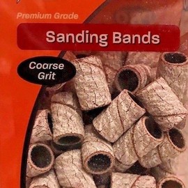 Medicool Pro Sanding Bands 100pcs Nail Care White sand - Grit: Coarse