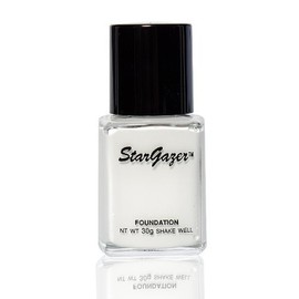 Star Gazer Liquid Foundation Makeup and Pressed Powder (White)