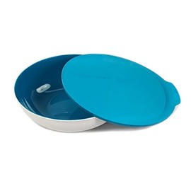 Tupperware Allegra 36349 Serving Bowl 3.5 L Light Blue White