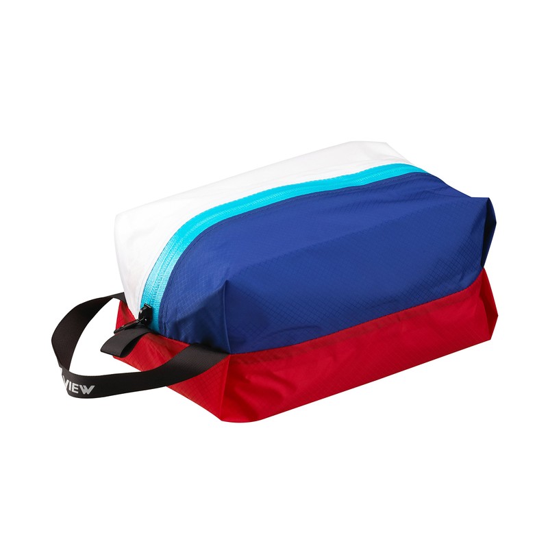 VIEW VA0304AS Water Proof Pouch, S, White x Blue x