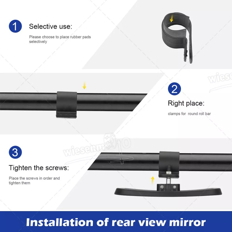 WSAYS Fit Can-Am Commander 800 1000 1.5 - 2" Roll