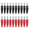 OTOTEC 20PCS 4mm Speaker Banana Plugs 5-10A 12V 53.6x10.3mm Max.