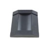 Lifeswonderful - 4X Dark Grey Rubber Castor Cups - Non