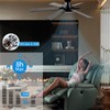 Ceiling Fans with Lights,54 Inch Low Profile Ceiling Fan with