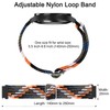 Braided Stretchy Strap Compatible With Garmin Forerunner 55/645/245, 20mm Nylon