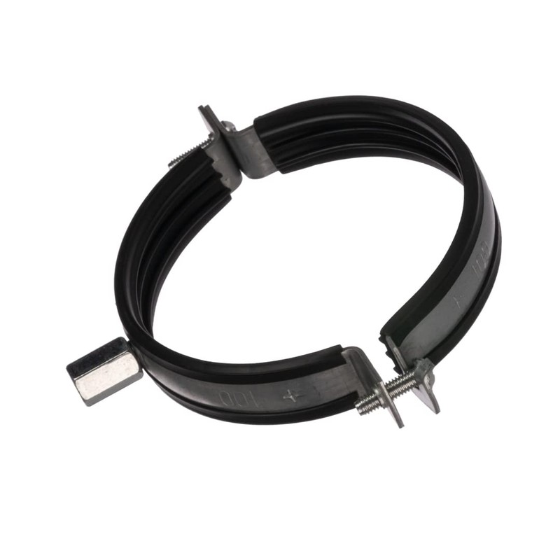 Pipe Clamp Diameter 100 mm Spiral Duct Pipe Seal Rubber