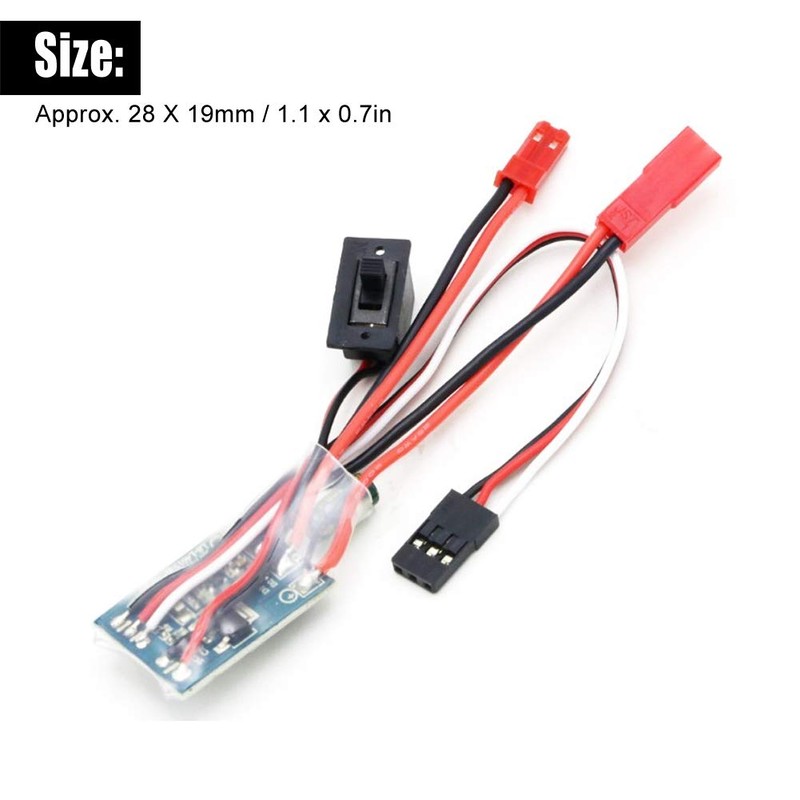 Brushed Esc Esc 30A 4-8V Esc Bi-Directional Rc Motor Speed