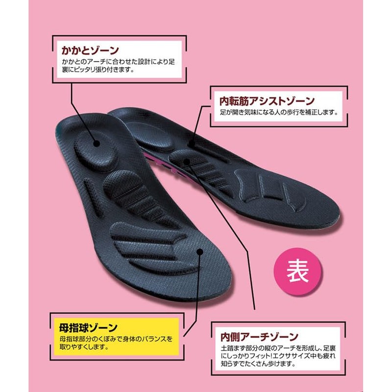 Plando Core Exercise Insoles Twin Ball (M 9.1 - 9.3