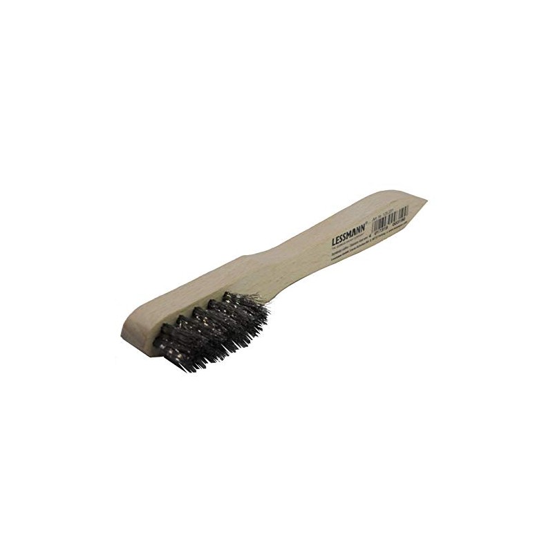 Lessmann Spark Plug Brush, Stainless Steel Wire Wavy Wire Brush