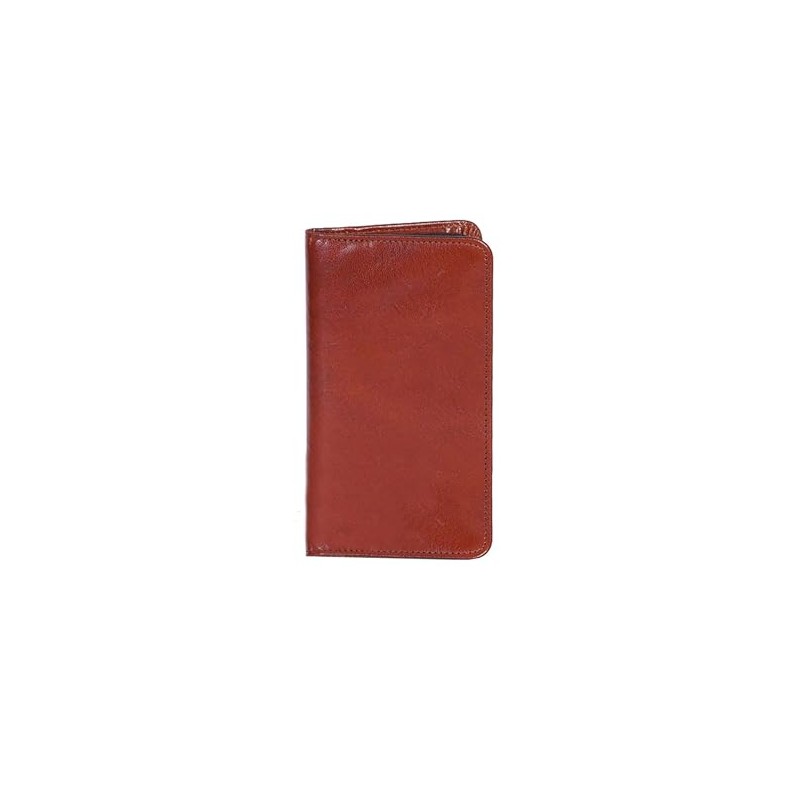 Scully Italian Leather Pocket Telephone/Address Book (Cognac)