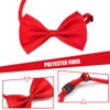 Pack of 6 Bow Ties Probuk Polyester Classic Adjustable Bow