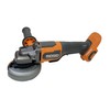 RIDGID 18V Brushless Cordless 4-1/2 in. Paddle Switch Angle Grinder
