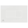 Ideal Standard Solea P2 Pneumatic Toilet Flush Plate, R0110AC, White