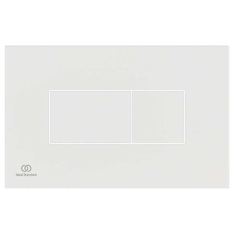 Ideal Standard Solea P2 Pneumatic Toilet Flush Plate, R0110AC, White