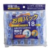 Aisen LL111 Pole Pinch (Y-Shape), 18 Pieces, Body Size: 2.2 x 3.5 x 0.6 inches (5.5 x 9 x 1.5 cm) x 18 Pieces, Blue