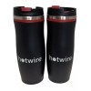 New Berlin 12oz Stainless Steel Tumbler, Pack of 2, Coffee