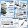 MAMBASNAKE X60 HE 60% Rapid Trigger Wireless Gaming Keyboard,Hall Effect