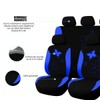 Car Seat Covers, 9PCS Butterfly Print High Back Vehicle Front